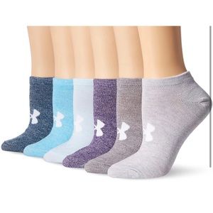 Brand New Under Armour Essential No Show Socks